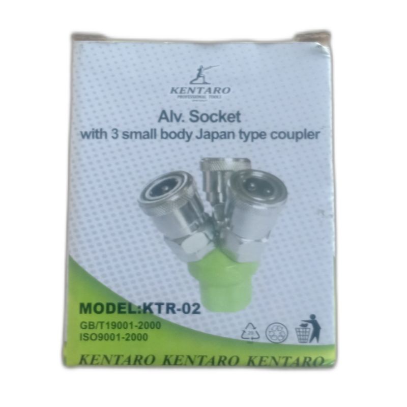 QUICK COUPLER 3 CABANG TYPE 20 KENTARO JAPAN QUALITY