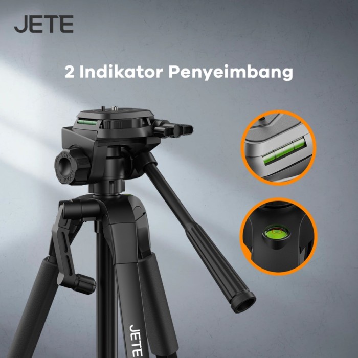 Tripod Vlog | Tripod Professional Kamera DSLR/Kamera Video JETE H11