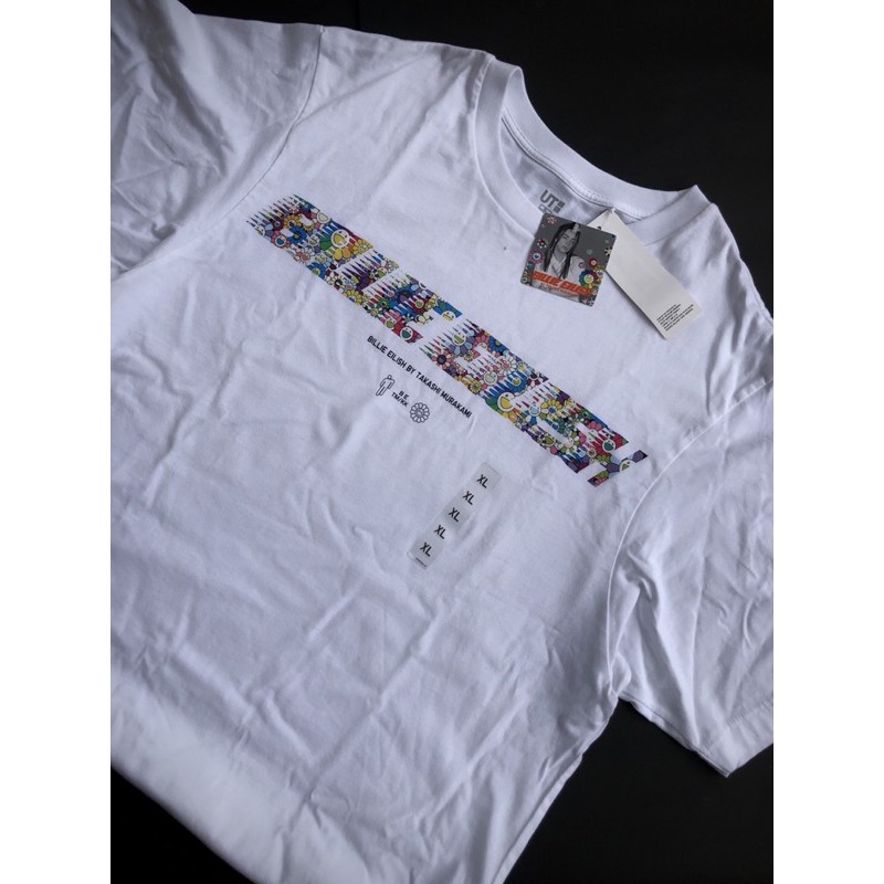 Kaos Uniqlo Billie Eilish Takashi Murakami Original