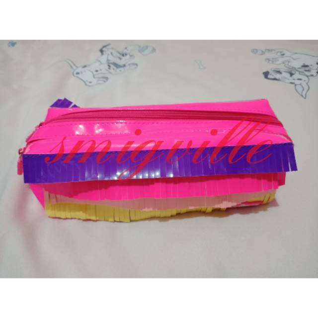 

Smiggle Fringe Box Pencil Case - Tempat Pensil Smiggle