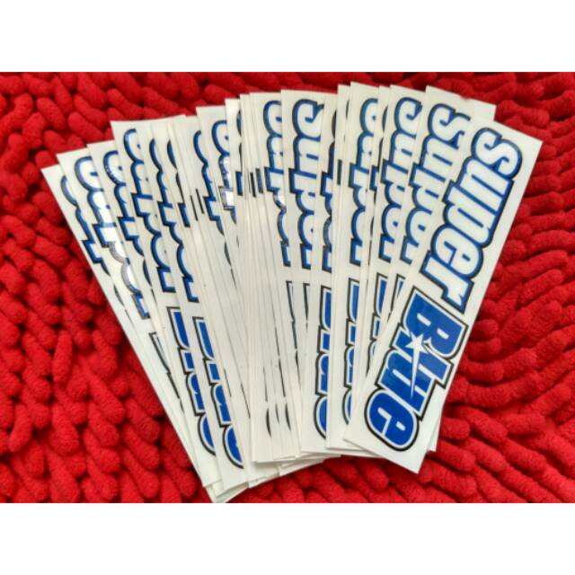 

Stiker super blue