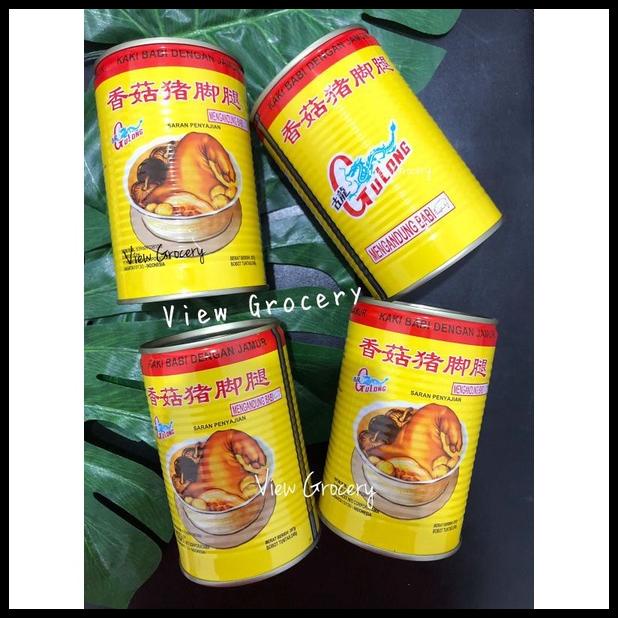 

Gulong Pork Leg With Mushroom/Kaki Babi Kaleng Dengan Jamur 397Gr