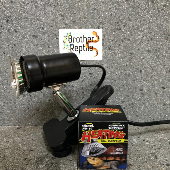 PAKET FITTING LAMPU JEPIT + LAMPU UVA UVB REPTIL LAMPU UVA UVB REPTIL