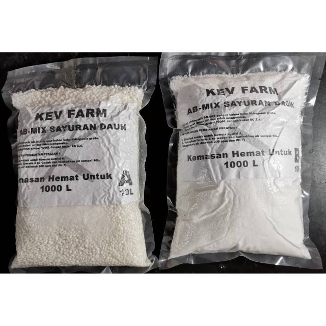 ABmix / Ab Mix Hidroponik (Sayuran, Selada, Cabai, Buah)