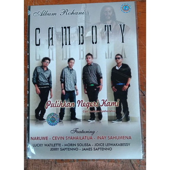 Kaset Vcd Original lagu Rohani Camboty