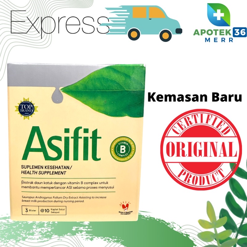 ASIFIT VITAMIN MENYUSUI ISI 30KAPLET