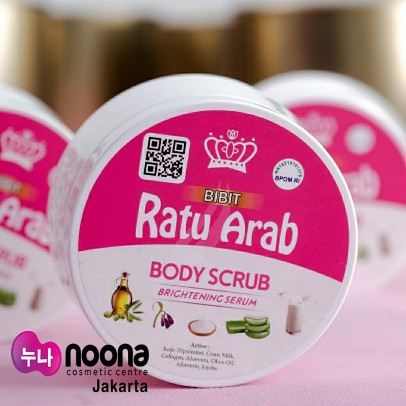 RATU ARAB BODY SCRUB BRIGHTENING SERUM 250GR