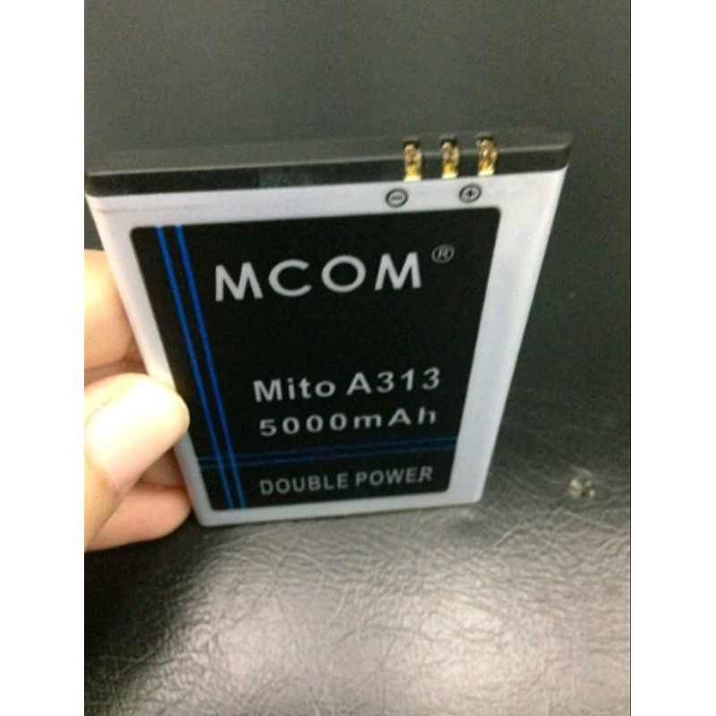 Battery Batre Baterai Double Power Mcom Mito A313 BA00078 BA-00078