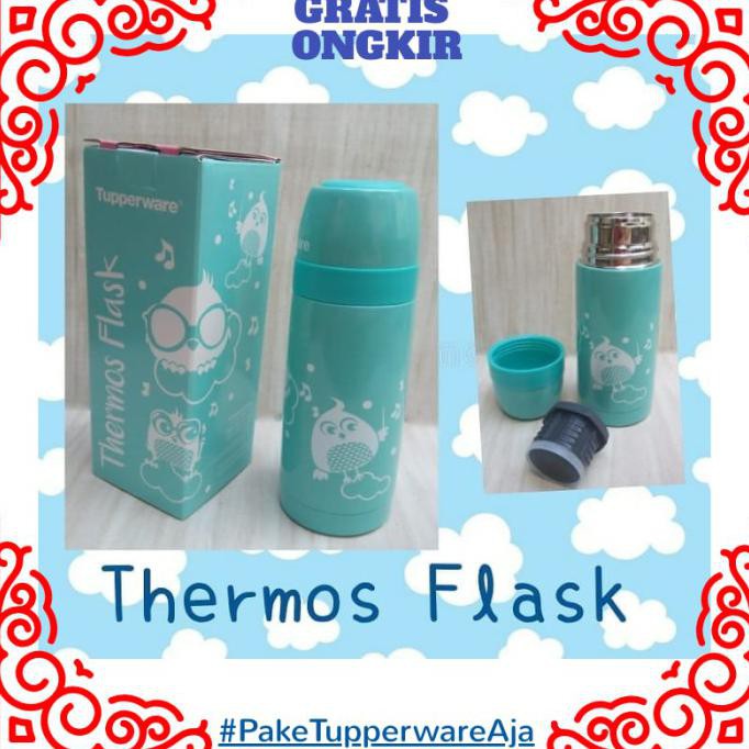 Termos Tupperware-Tempat Minum Air Panas Dingin-Termos Vakum Kyungmishop19