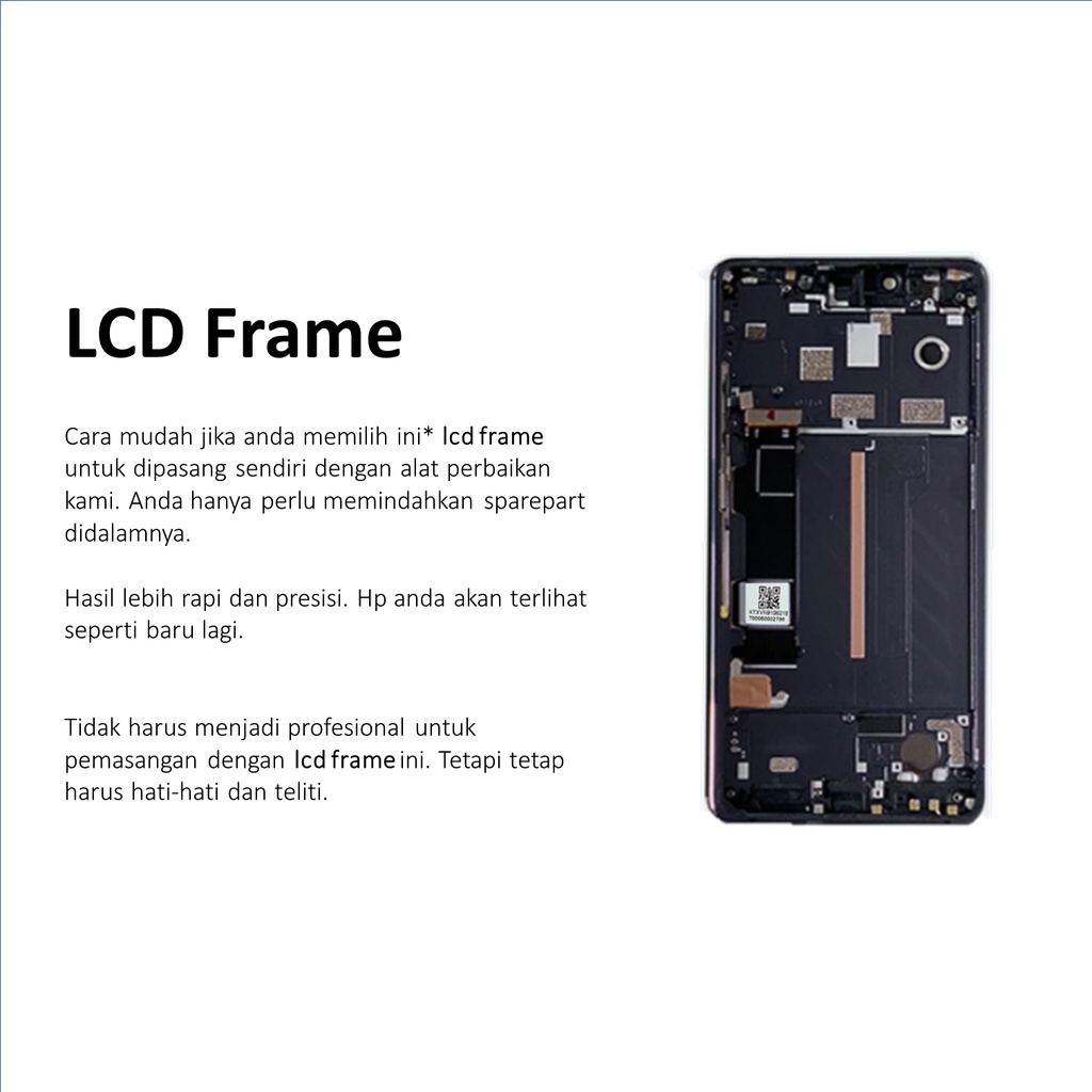 (ORIGINAL 100% XIAOMI) LCD + FRAME XIAOMI MI 8 MI8 SE MI8SE