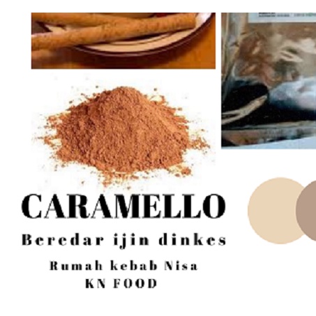 

Powder Caramello Premium 1 kg-Bubuk Bubbe Caramello Premium