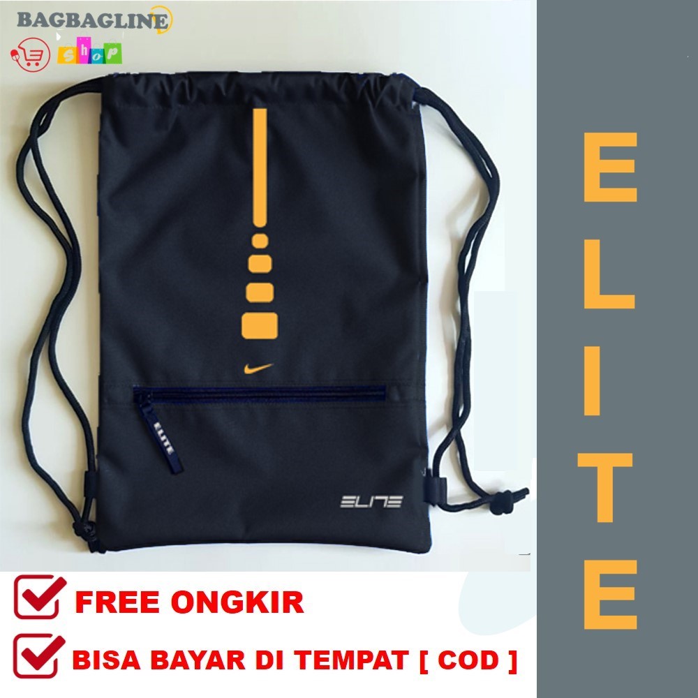 TAS SERUT ANTI AIR PRIA DAN WANITA / NEW STRINGBAG / POLOS / GYM BAG / OLAHRAGA / FUTSAL / BOLA PREMIUM PRIA WANITA