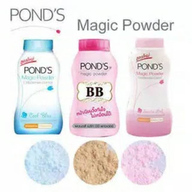 Jual Bedak Ponds BB magic powder talcum angel face 50 gr | Shopee Indonesia