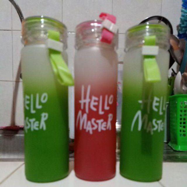 [ Gratis Ongkir ] Botol Minum Kaca 480ml
