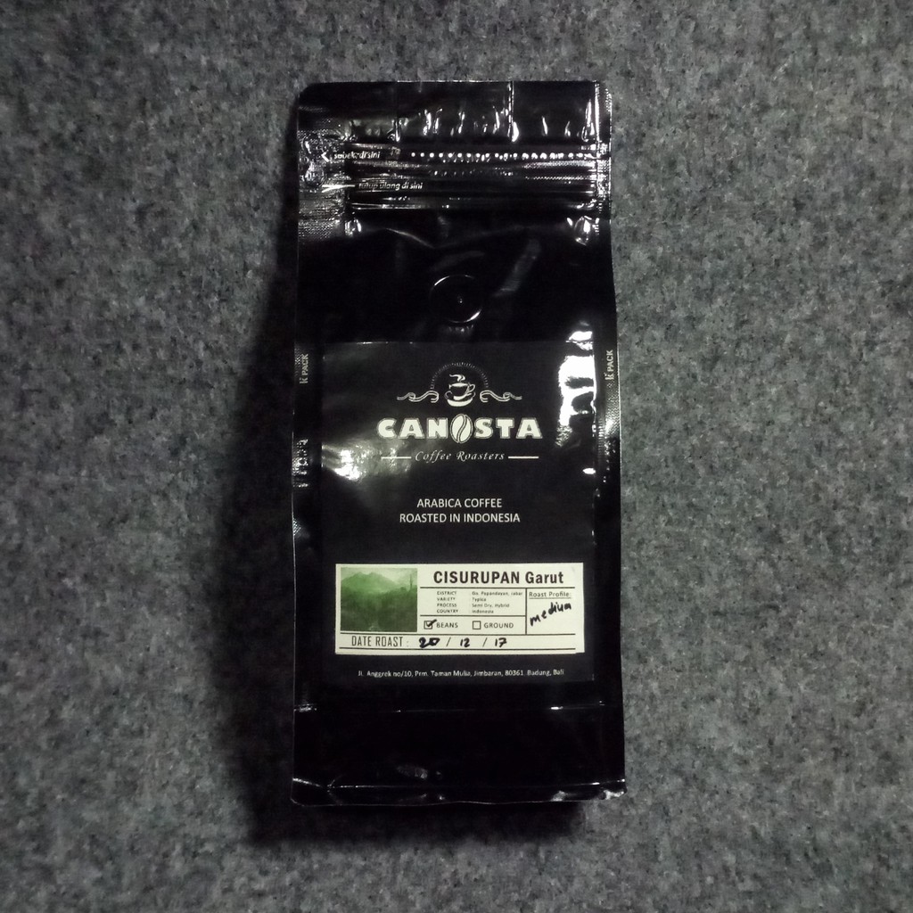 

Kopi / Coffee Single Origin Garut Cisurupan Natural (Roasted Bean) 200g