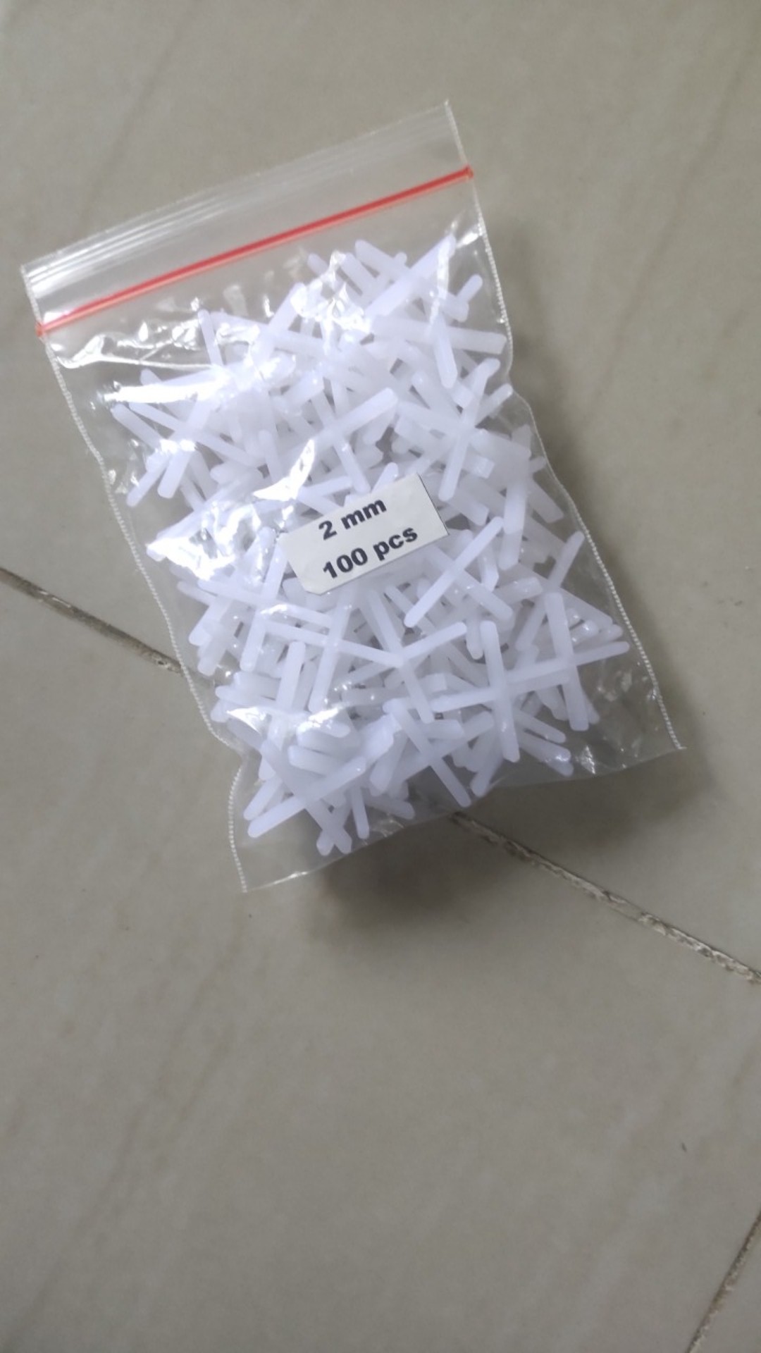 Spacer Keramik/ Tile Spacer / Spacer Granit Isi 100 Pcs