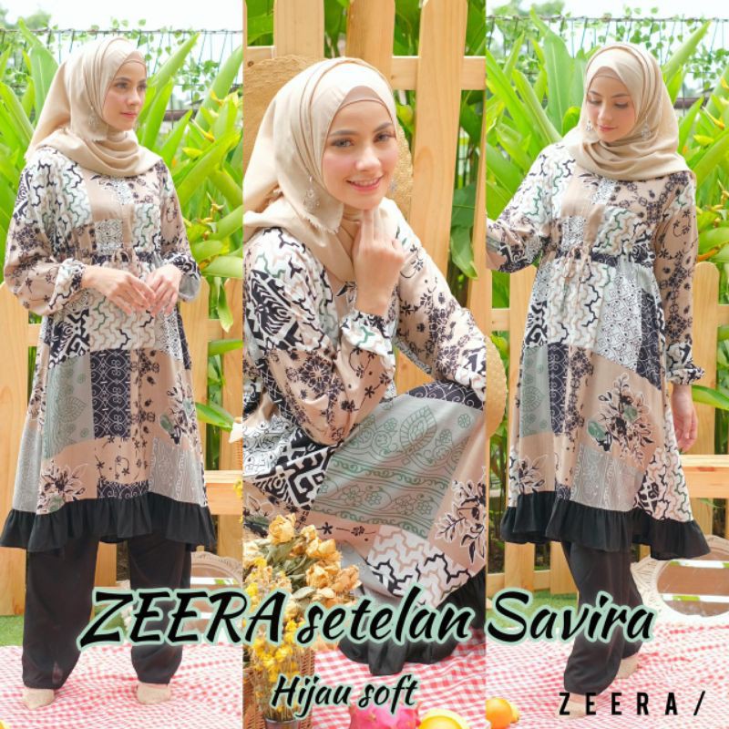 Daster Arab ZEERA SAVIRA Baju setelan rayon