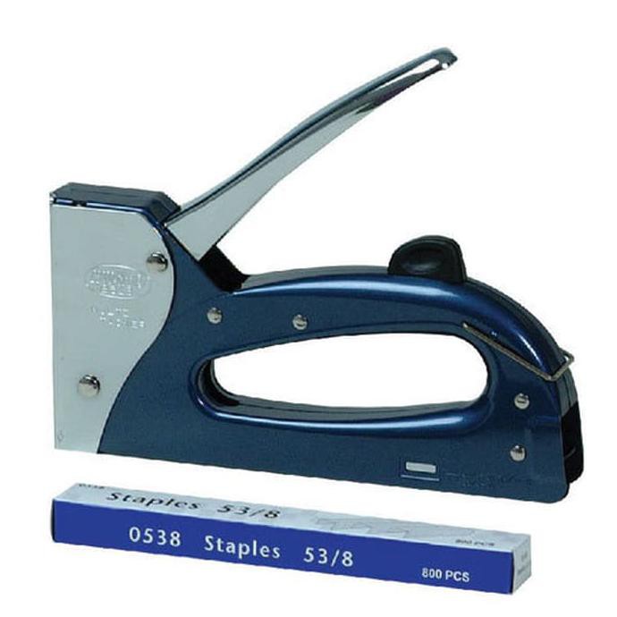 

Discount Gun Tacker Stapler Tembak Kw Trio 8513 Hekter Staples Staple Gun Dijamin Ori