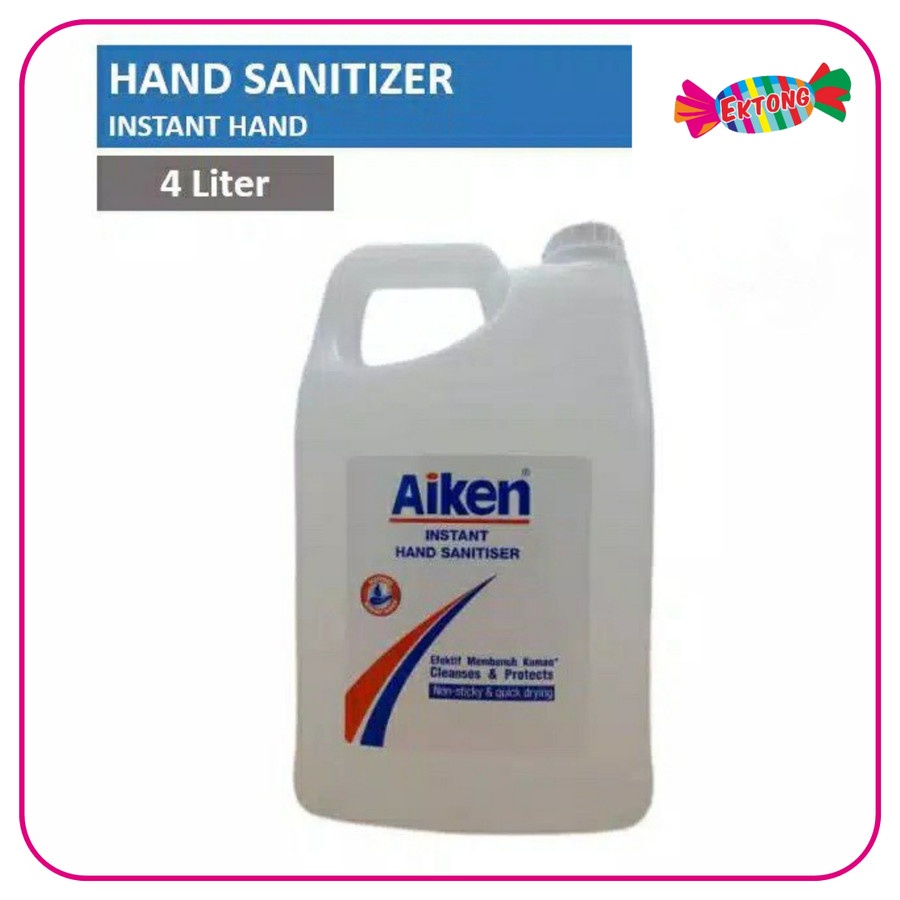 Hand Sanitizer 4 Liter - Aiken Gel