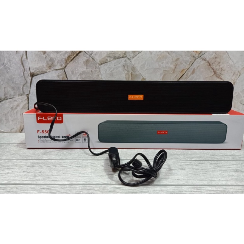 SPEAKER HP FLECO 550 SPEAKER AKTIF LAPTOP KOMPUTER SOUNDBAR