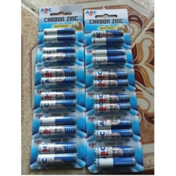 Batre ABC biru AAA / baterai / battery / a3 / BATU BATERAI ABC AAA / A3 UNTUK REMOT DAN MAINAN