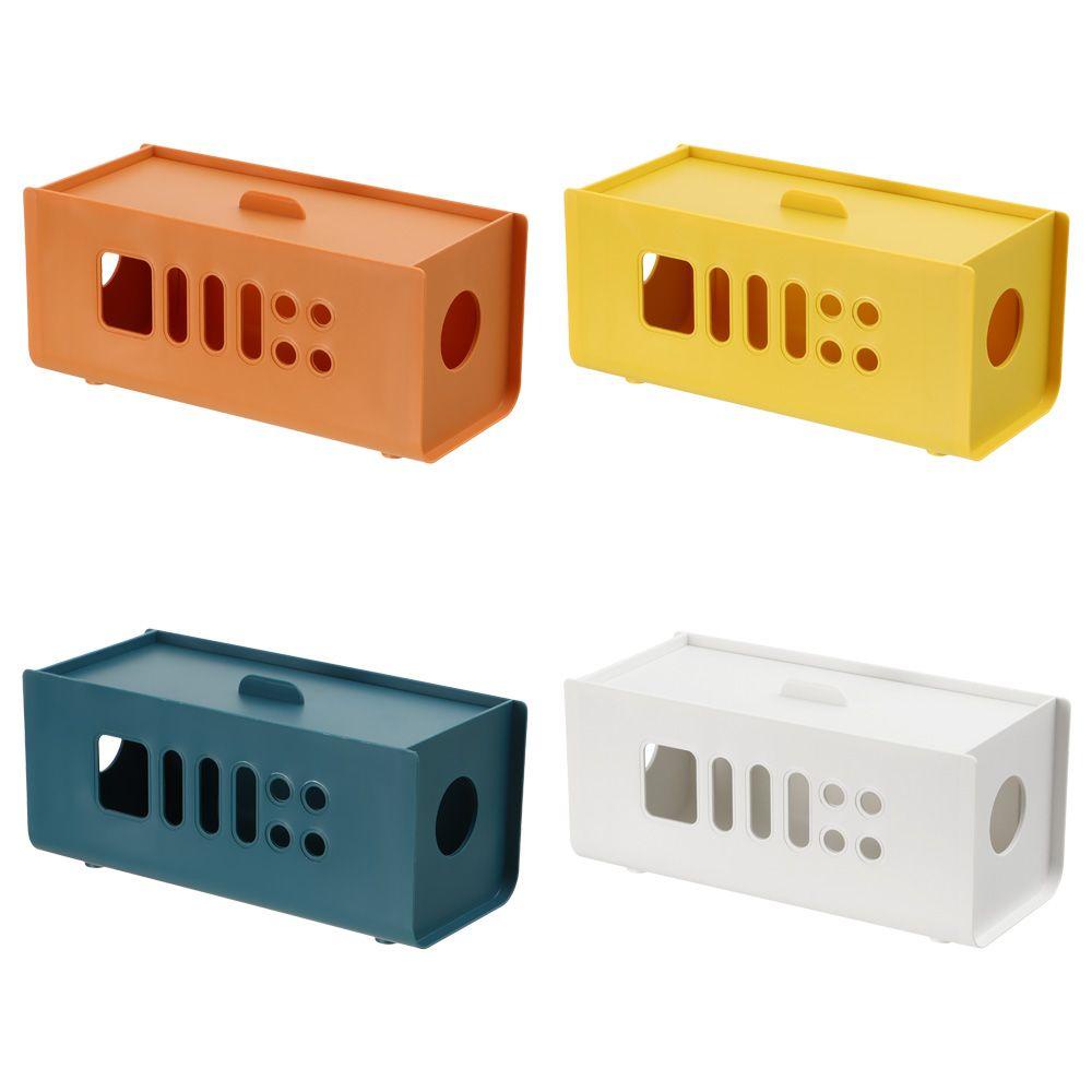 R-FLOWER Kotak Penyimpanan Kabel Multifungsi Safety Storage Line Management Socket Charger