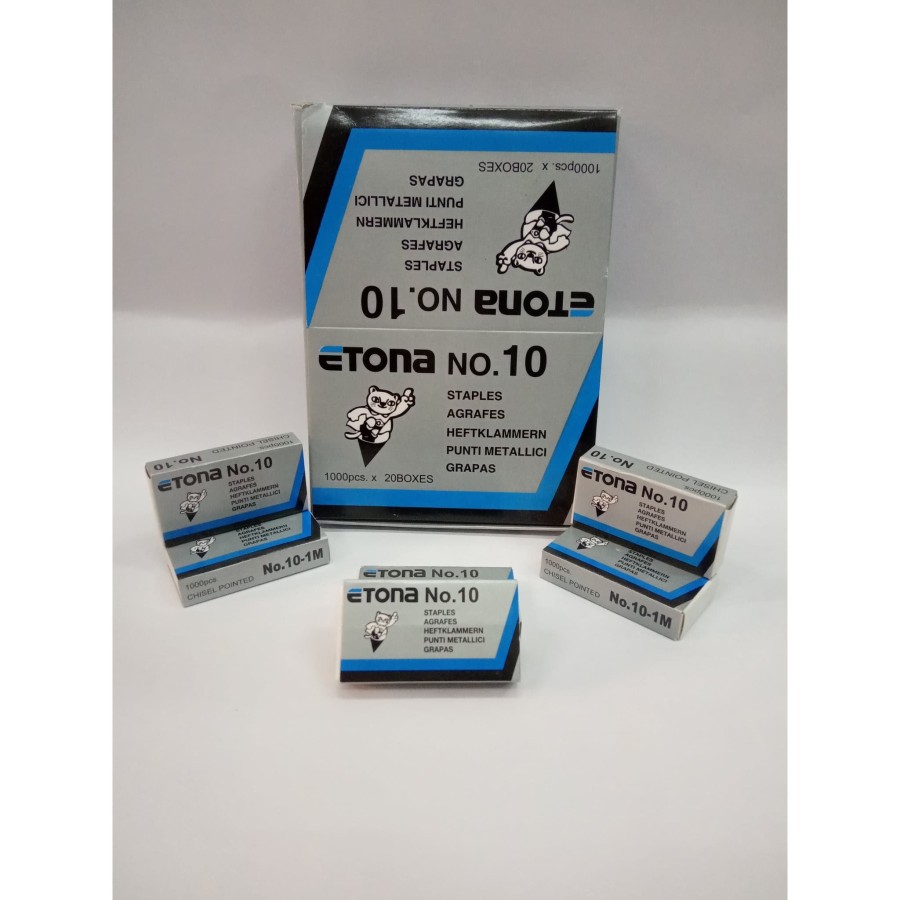 

Isi Staples Etona No 10