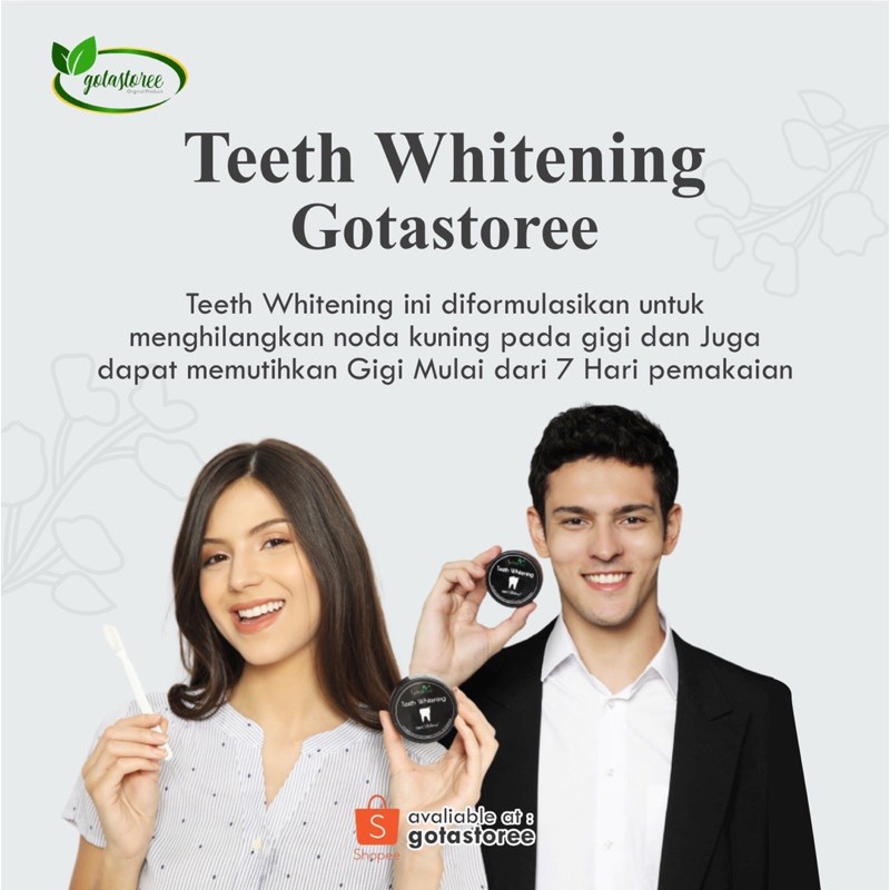 TEETH WHITENING | PEMUTIH GIGI SECARA ALAMI