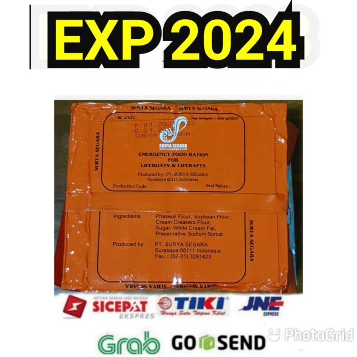 

⭐ COD ⭐ Biskuit survival | indonesia meals ready to eat | MRE | emergency Food