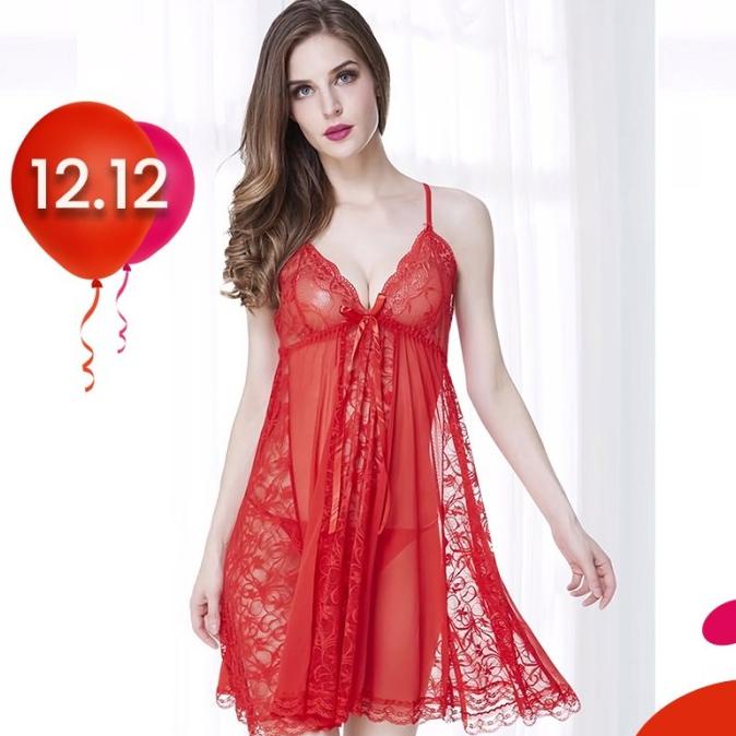 Pakaian Wanita Lingerie Sexy Big Size Baju Tidur Sexy lingeri g string