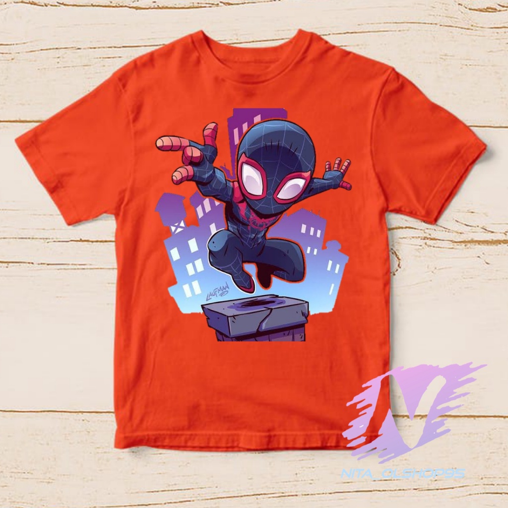 kaos anak spiderman terbaru baju kaos anak superhero