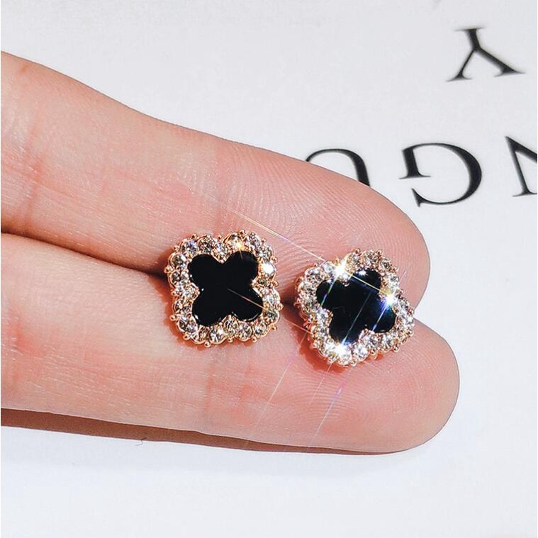 925 perak stud anting-anting wanita sederhana anggun geometris SHANZUAN Perhiasan anting-anting prib