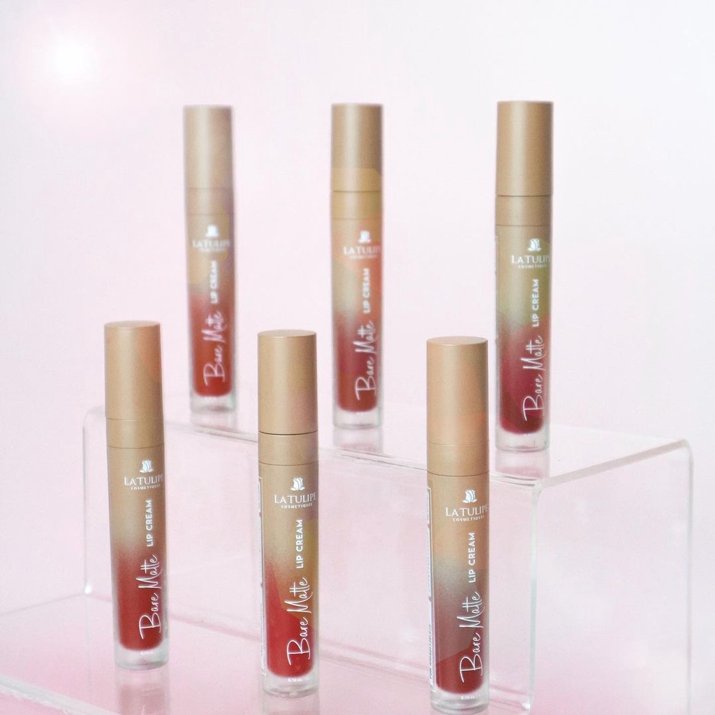la tulipe bare matte lip cream