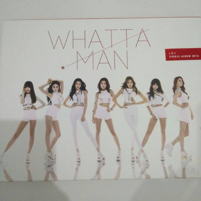ALBUM I.O.I IOI WHATTA MAN ONLY