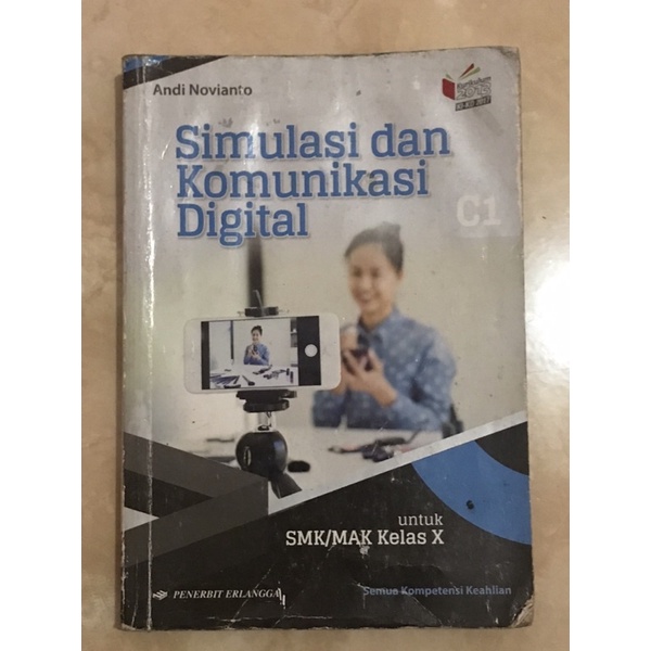 PRELOVED, BUKU Simulasi dan Komunikasi Digital