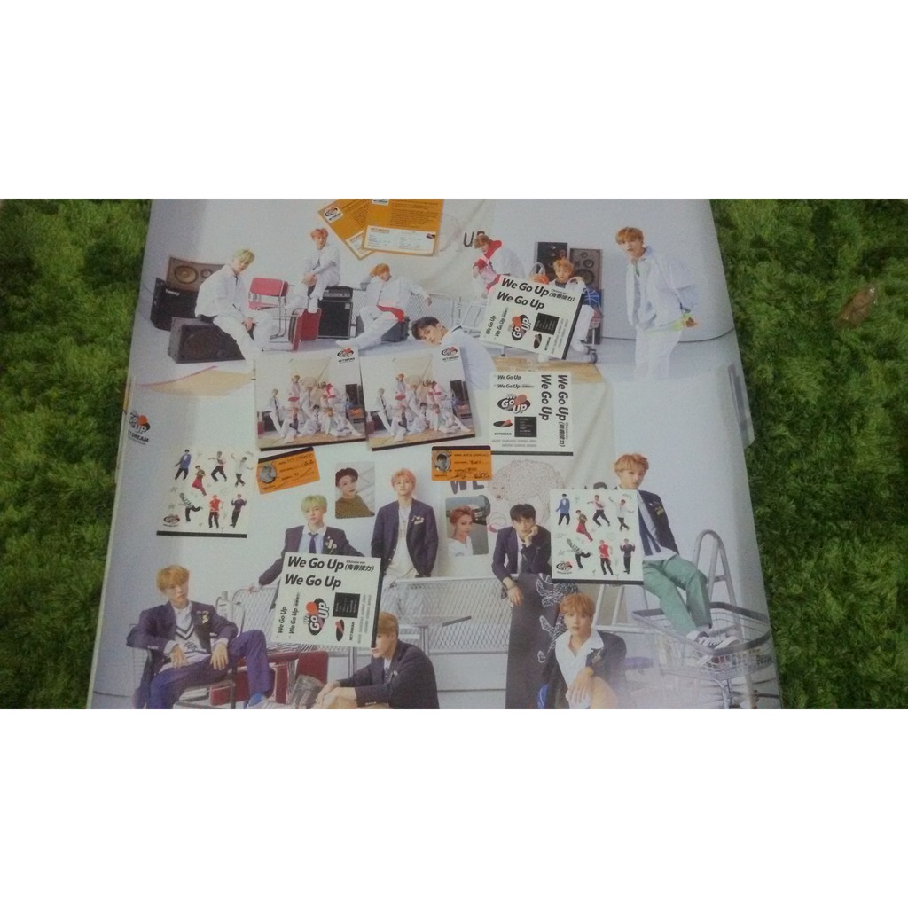 NCT DREAM WE GO UP ALBUM POSTER CREW CARD PHOTO CARD PC JENO MARK JISUNG JAEMIN