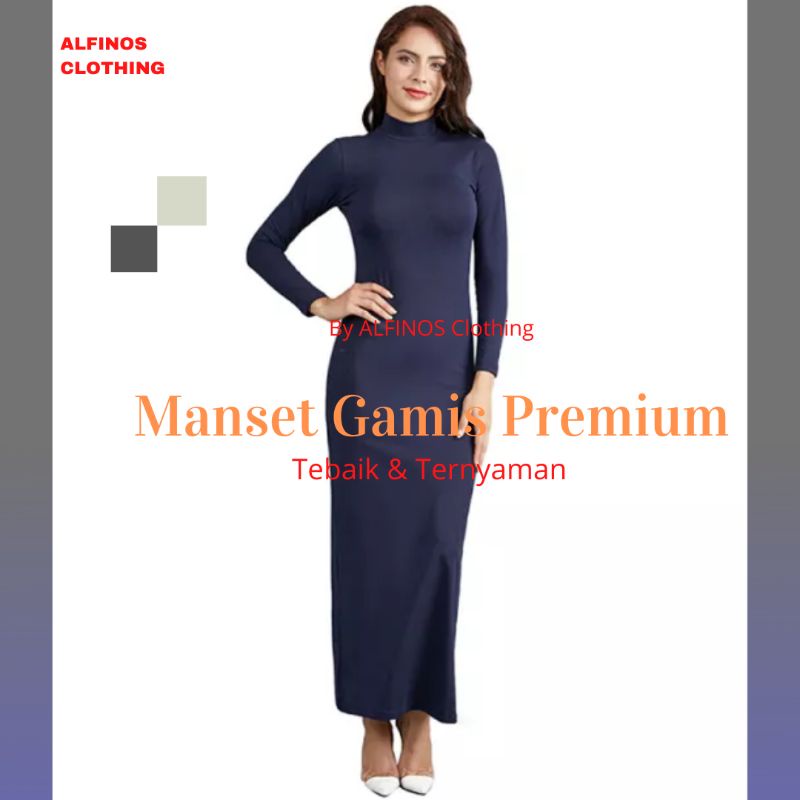 Manset Gamis | Manset Gamis Kaos | Baju Gamis Kaos | Manset Gamis Lengan Panjang | Dalaman Gamis