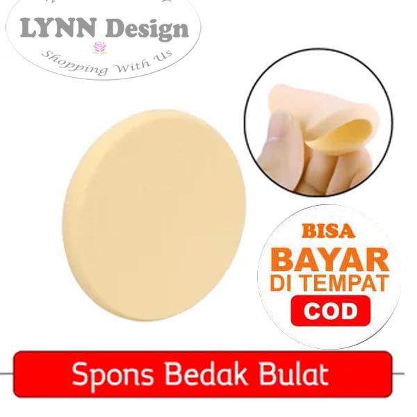 SPON BEDAK BASAH MAKE UP/ SPONS KOTAK DAN BULAT