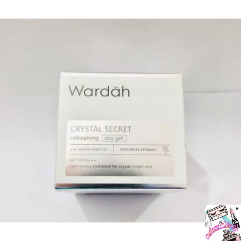 ☃Cutezz_Ching1☃Wardah Crystal Secret Refreshing Day gel 30g