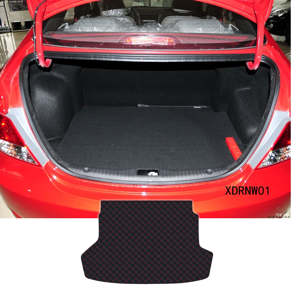 Matras Bagasi Mobil Bahan Kulit Untuk Hyundai I25 Accent 2010 2011 2012 2013 2014 2015 2016