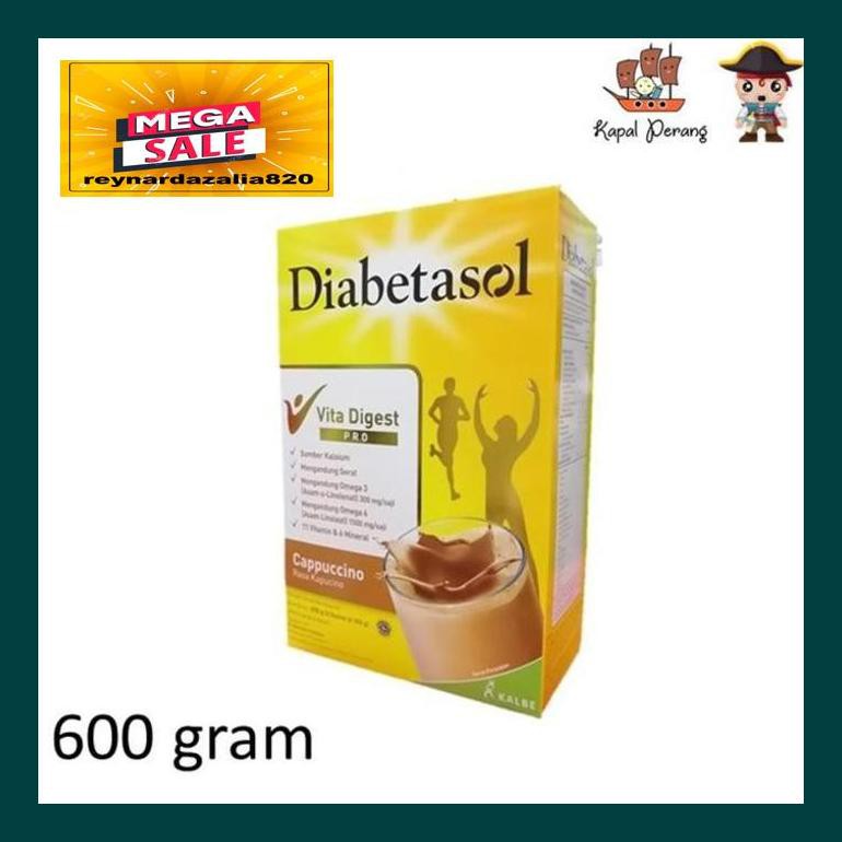 

Reypsum Diabetasol Cappucino 630 Gram S30Cryr