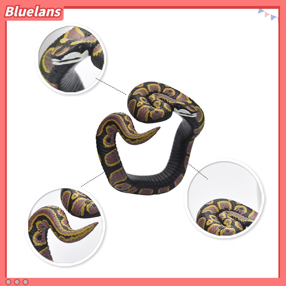 Mainan Gelang Ular Ular Python Bahan PVC Untuk Perlengkapan Pesta Halloween