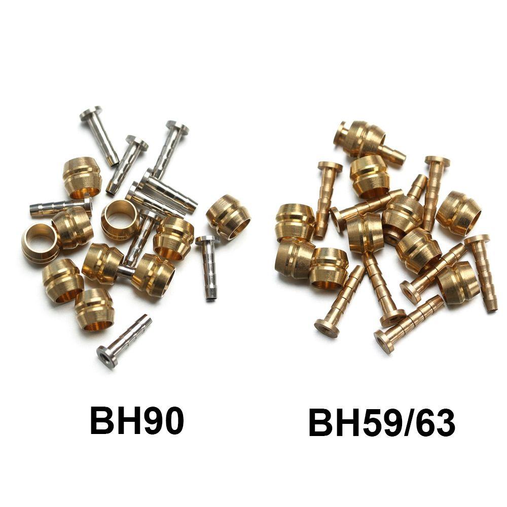 R-FLOWER 10sets Olive Needle Sleeve Kualitas Tinggi Original MTB Sepeda Rem Cakram Hidrolik