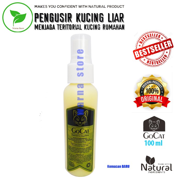 Pengusir Kucing Ampuh Murah Praktis Cat Repellent Dua Botol Spray