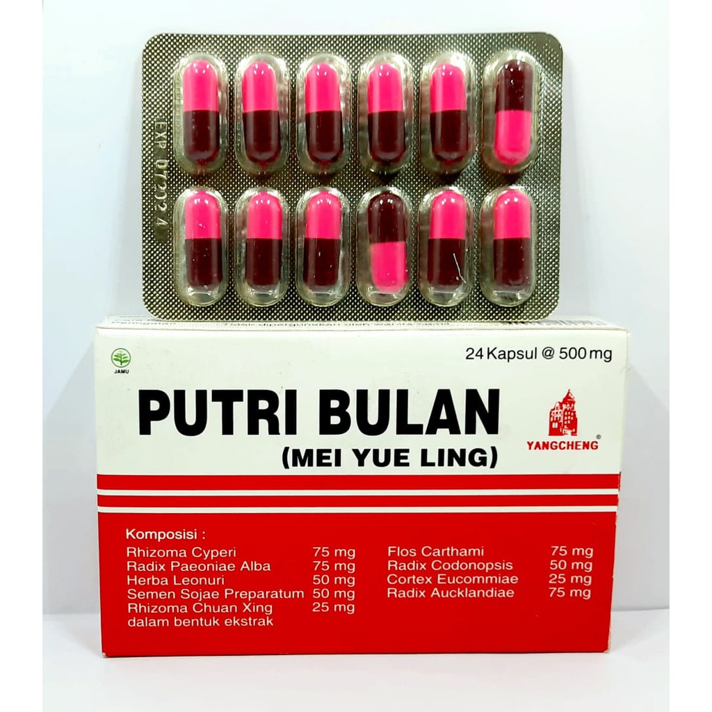 PUTRI BULAN MEI YUE LING obat haid tidak lancar herbal manjur