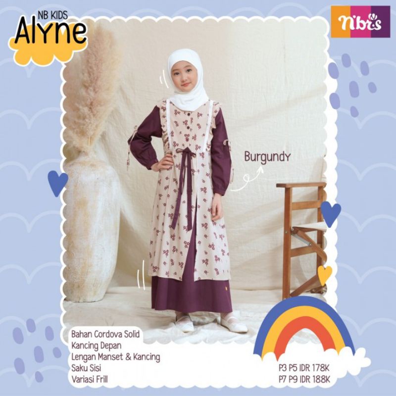 NB KIDS ALYNE NIBRAS GAMIS ANAK