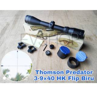 Telescope Thomson Predator 3-9X40 HK Flip Biru