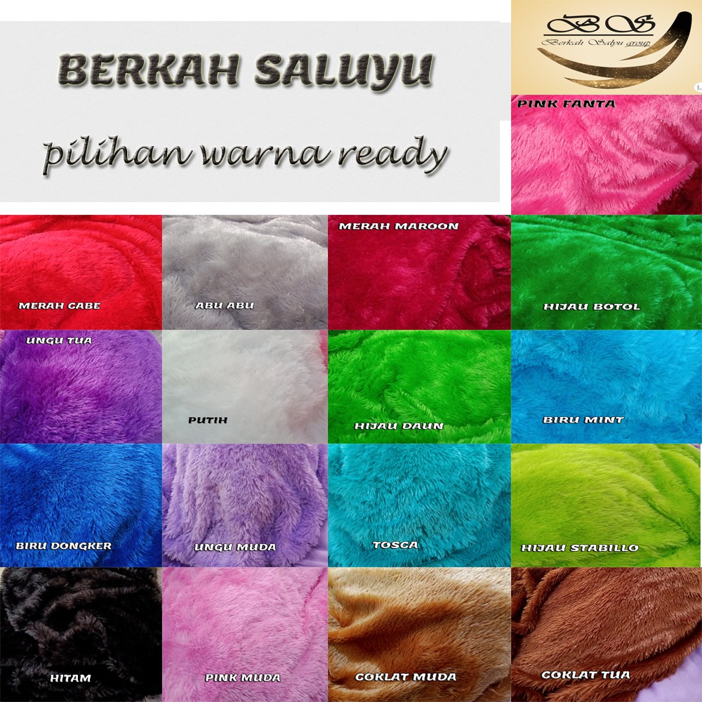 TAPLAK MEJA BULU RASFUR UK 50 X 150 CM