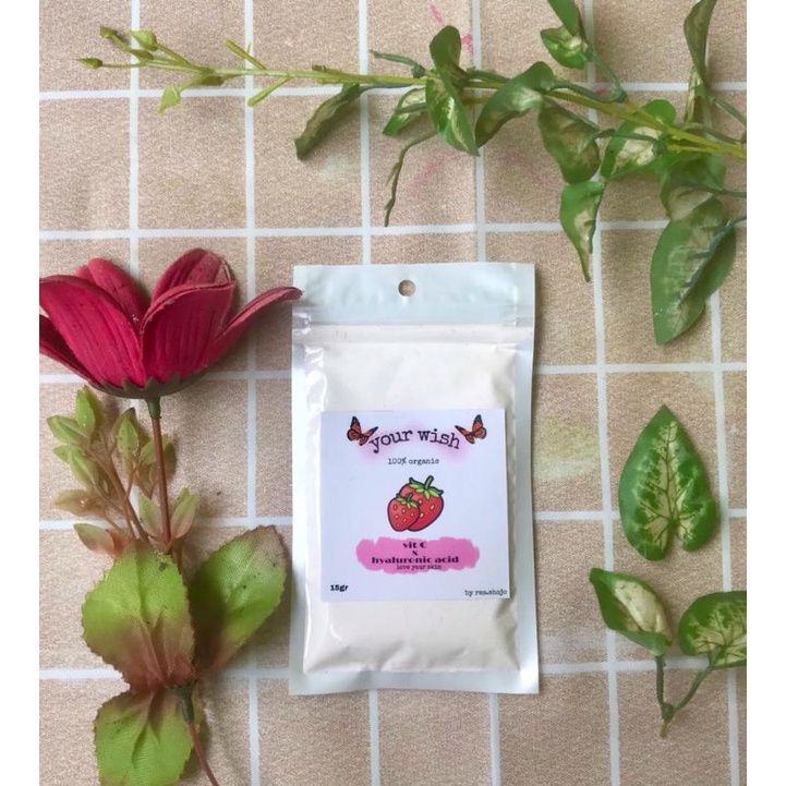 FACE MASK ORGANIC 15 GRAM BY YOURWISH BEAUTE