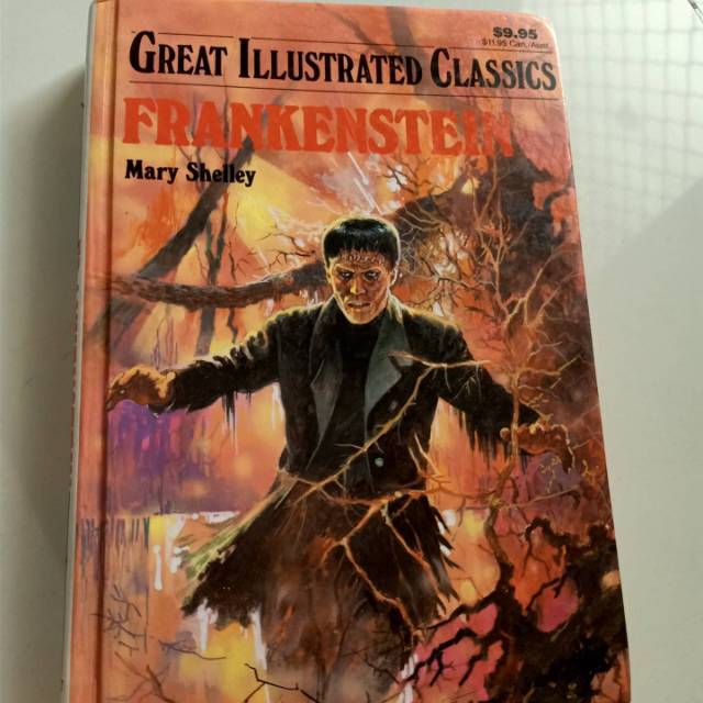 Novel Import Great Illustrated Classics Frankestein